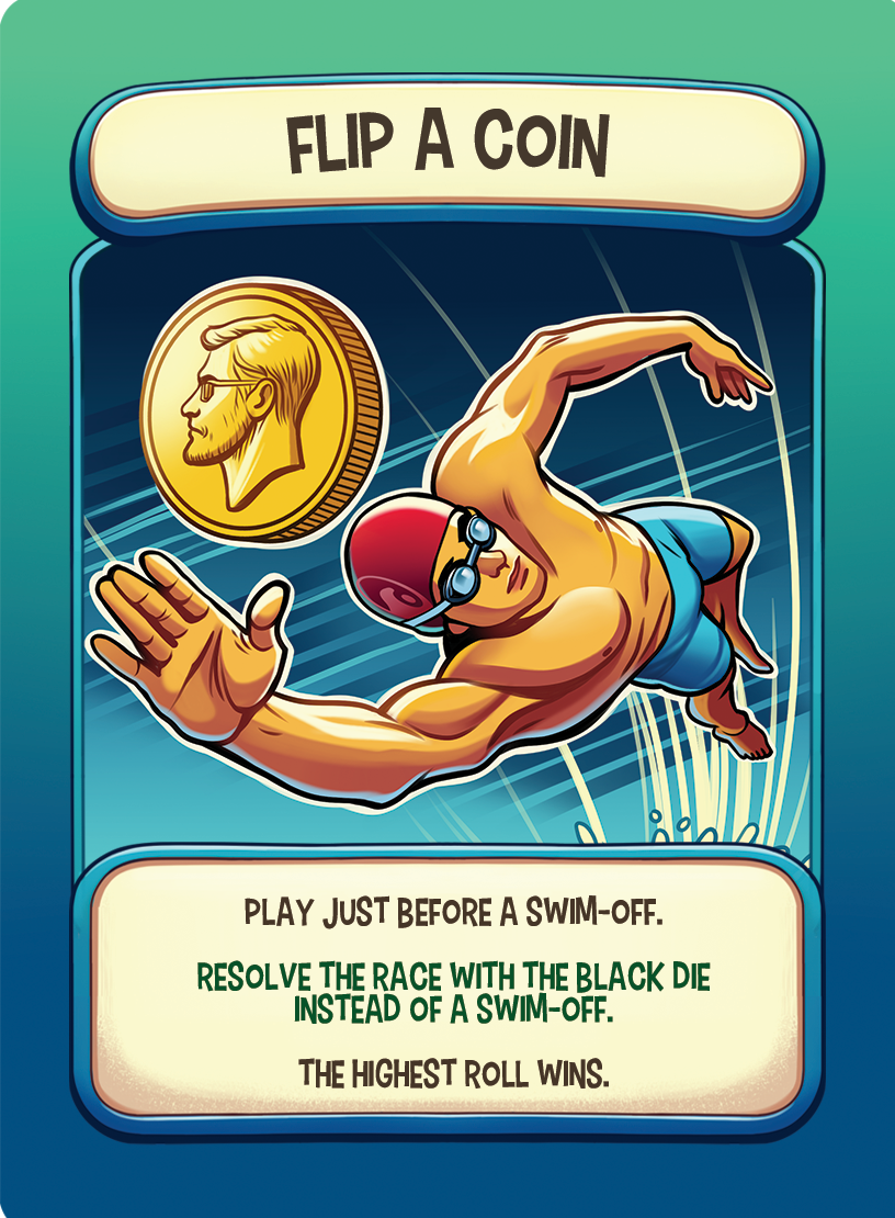 Flip a Coin action card